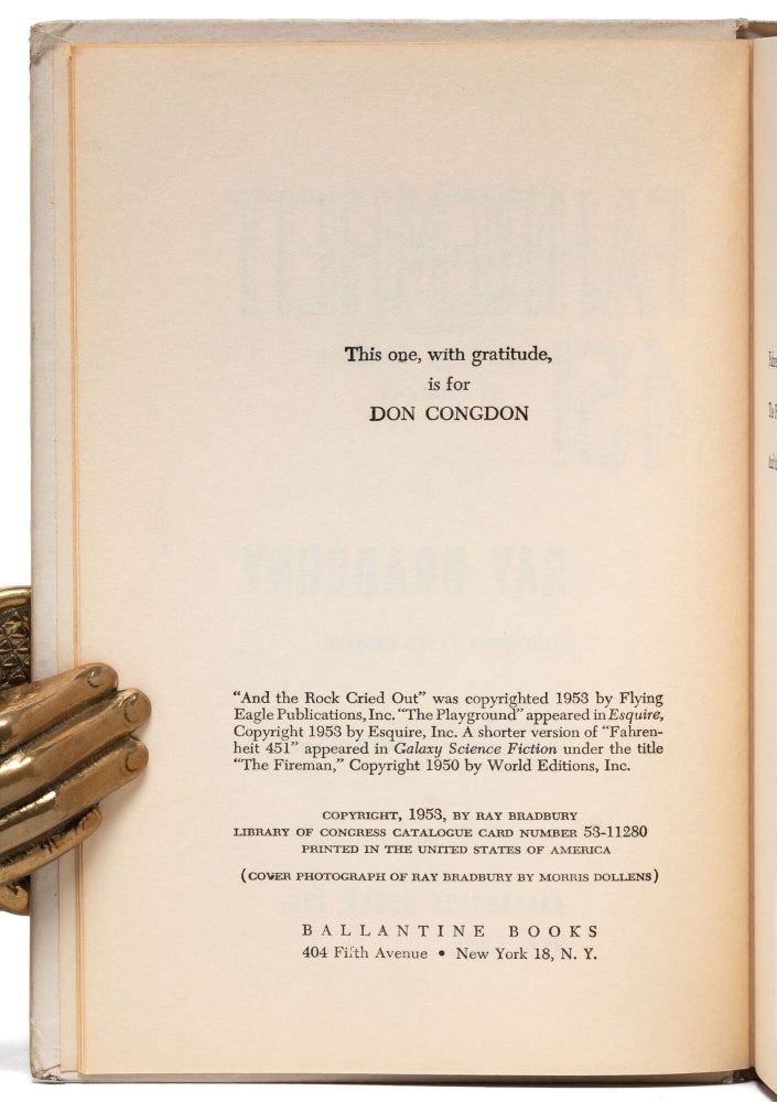 Fahrenheit 451 (Asbestos signed limited edition)