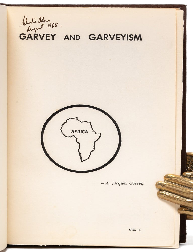Garvey and Garveyism