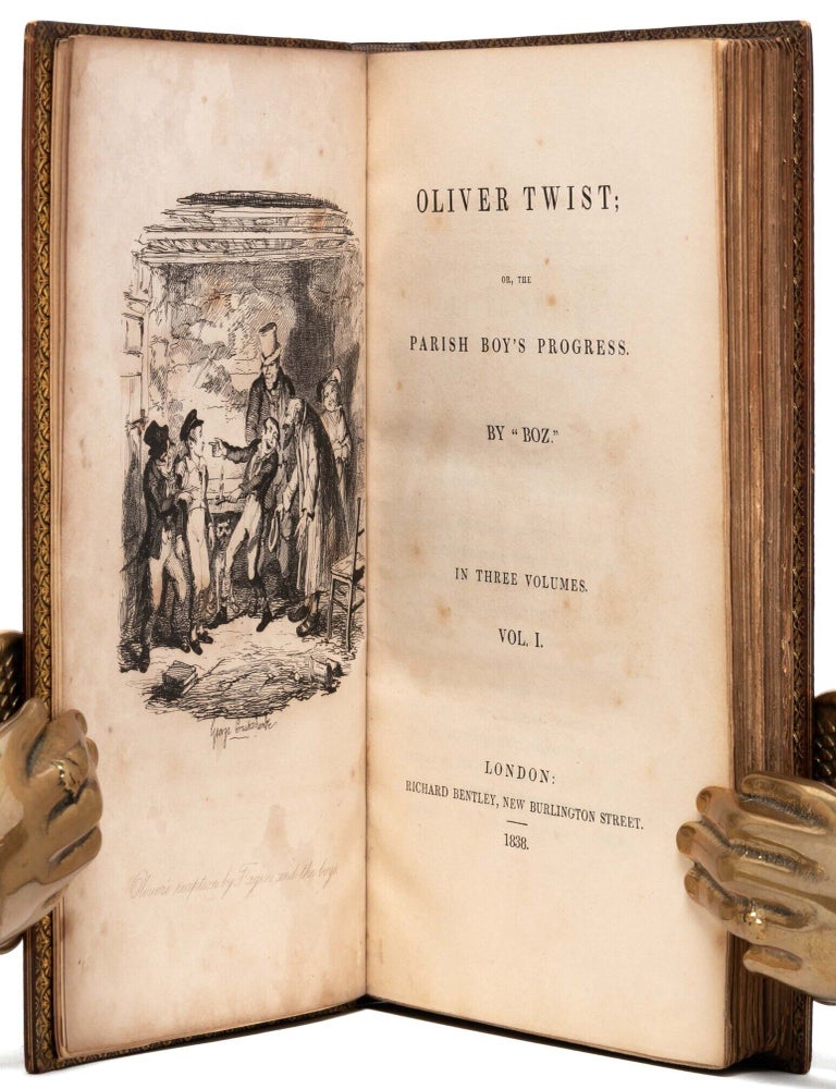 Oliver Twist; or, The Parish Boy's Progress (in 3 vols.)