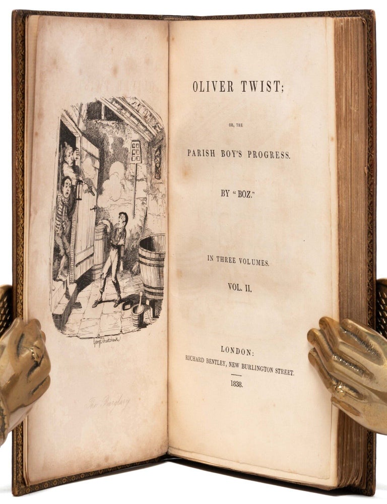 Oliver Twist; or, The Parish Boy's Progress (in 3 vols.)