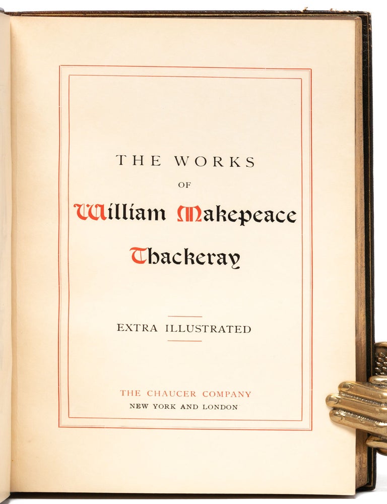 The Works of William Makepeace Thackeray (in 52 vols.)