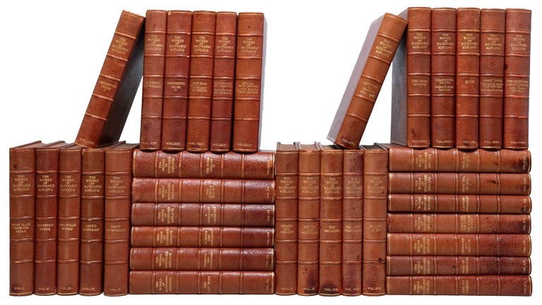 The Complete Works of Rudyard Kipling (Signed limited edition in 35 vols.)