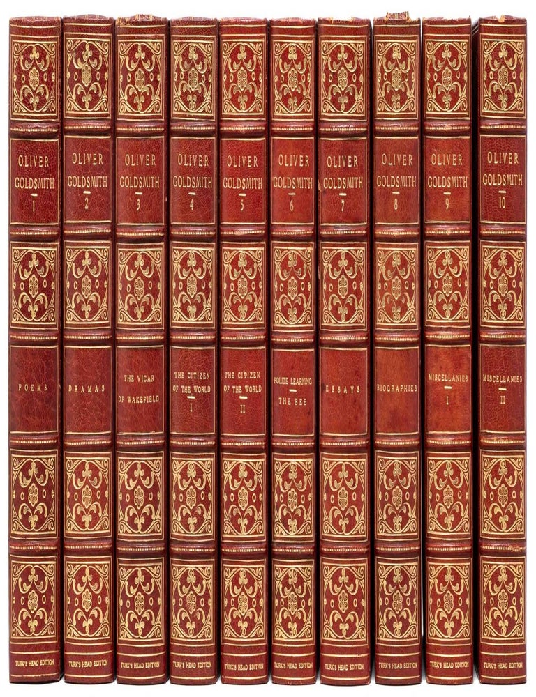 The Works of Oliver Goldsmith (in 10 vols.)