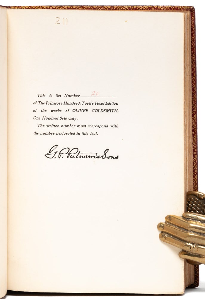 The Works of Oliver Goldsmith (in 10 vols.)