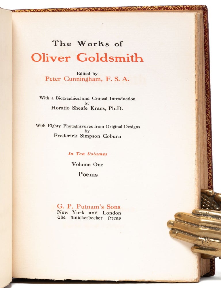 The Works of Oliver Goldsmith (in 10 vols.)