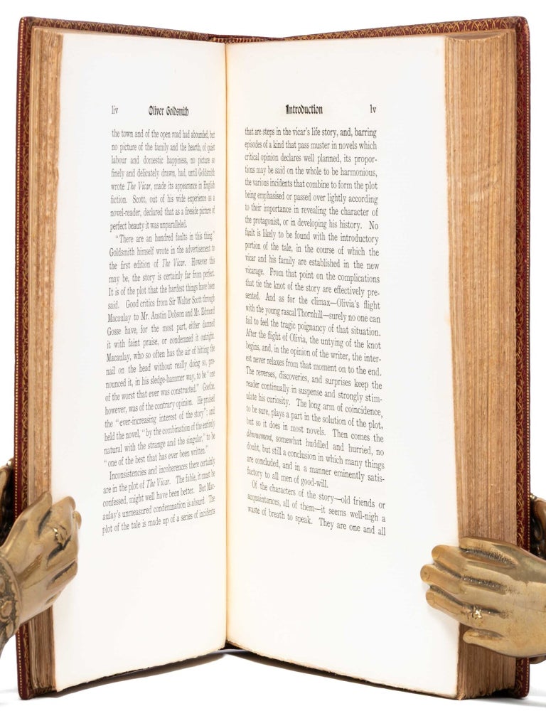 The Works of Oliver Goldsmith (in 10 vols.)
