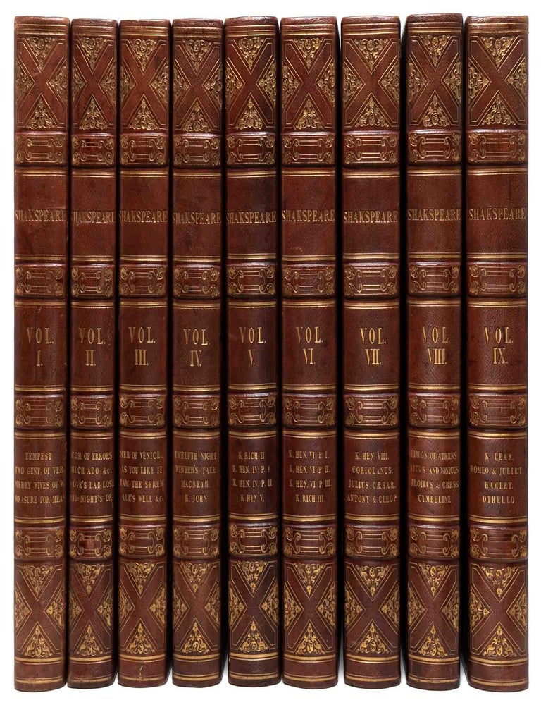 The Dramatic Works of Shakspeare. Revised by George Steevens (in 9 vols.)