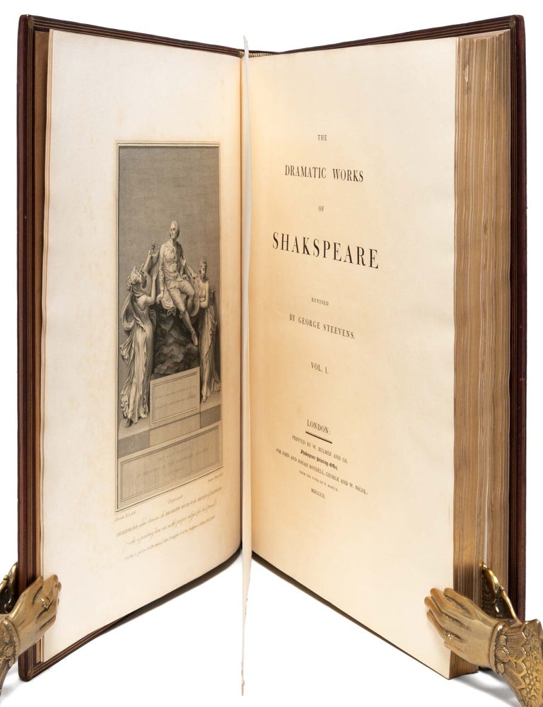 The Dramatic Works of Shakspeare. Revised by George Steevens (in 9 vols.)