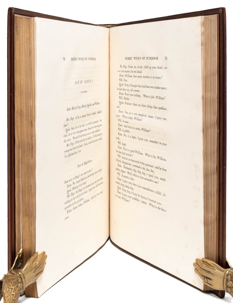 The Dramatic Works of Shakspeare. Revised by George Steevens (in 9 vols.)