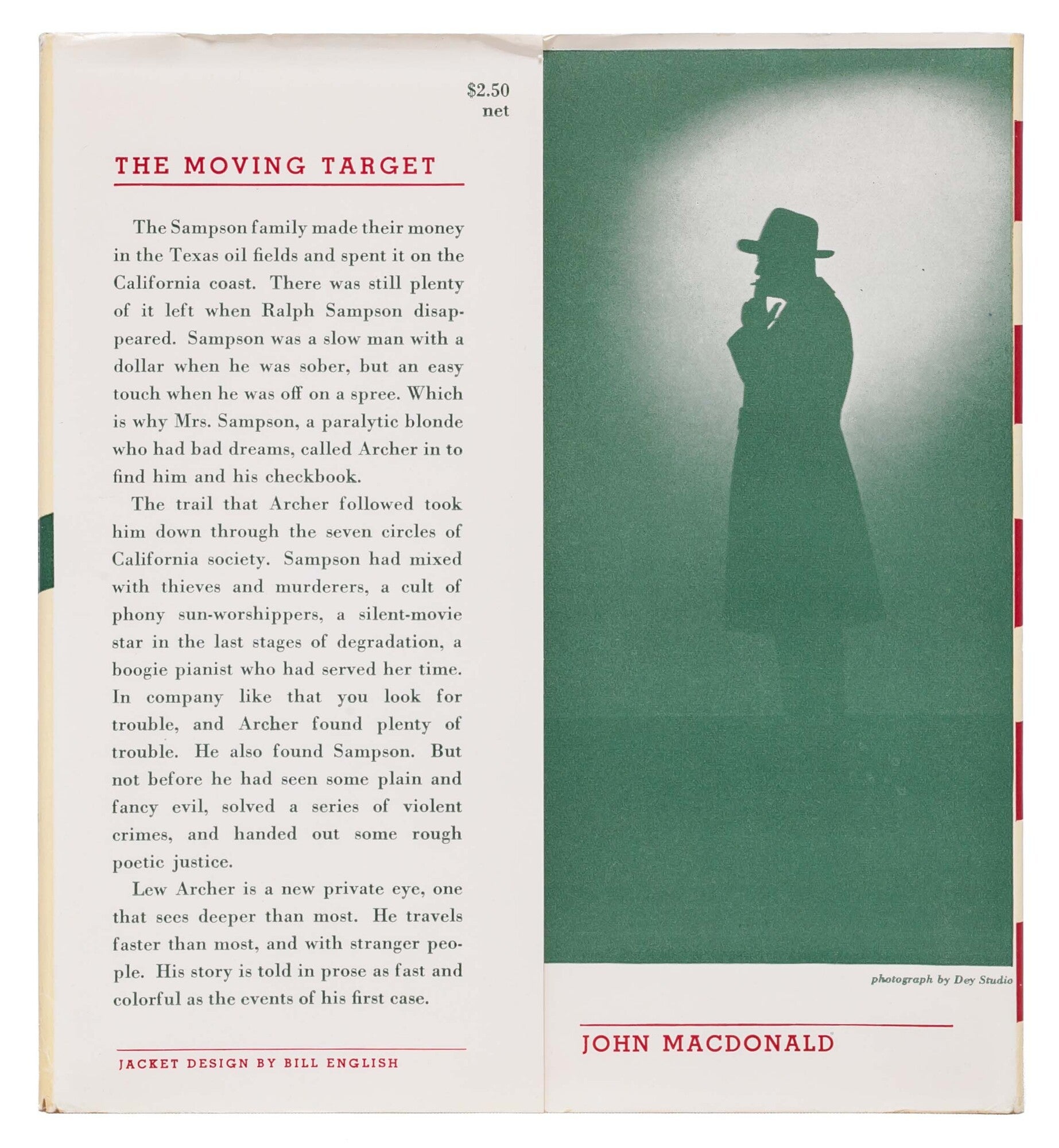 The Moving Target | John Ross Macdonald, Kenneth Millar | First edition