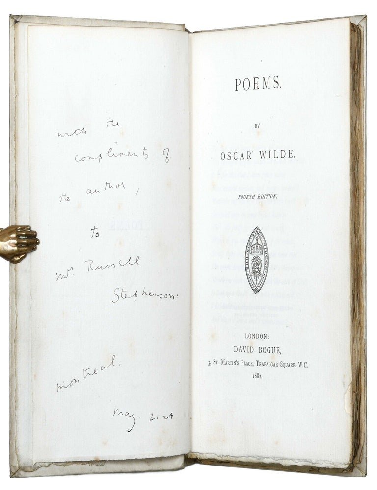Poems (Presentation copy)