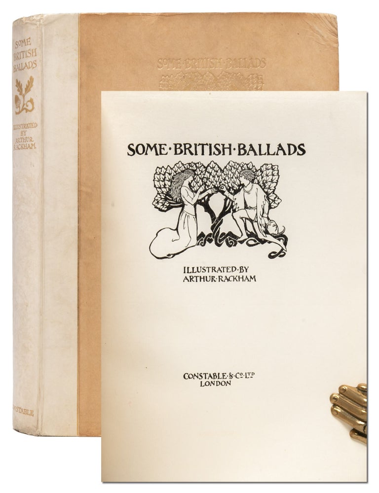 Item #7936) Some British Ballads (Signed limited edition). Arthur Rackham