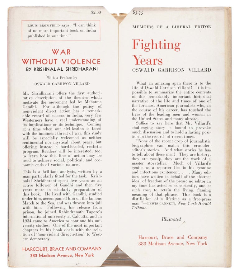War Without Violence. A Study of Gandhi's Methods and his Accomplishments