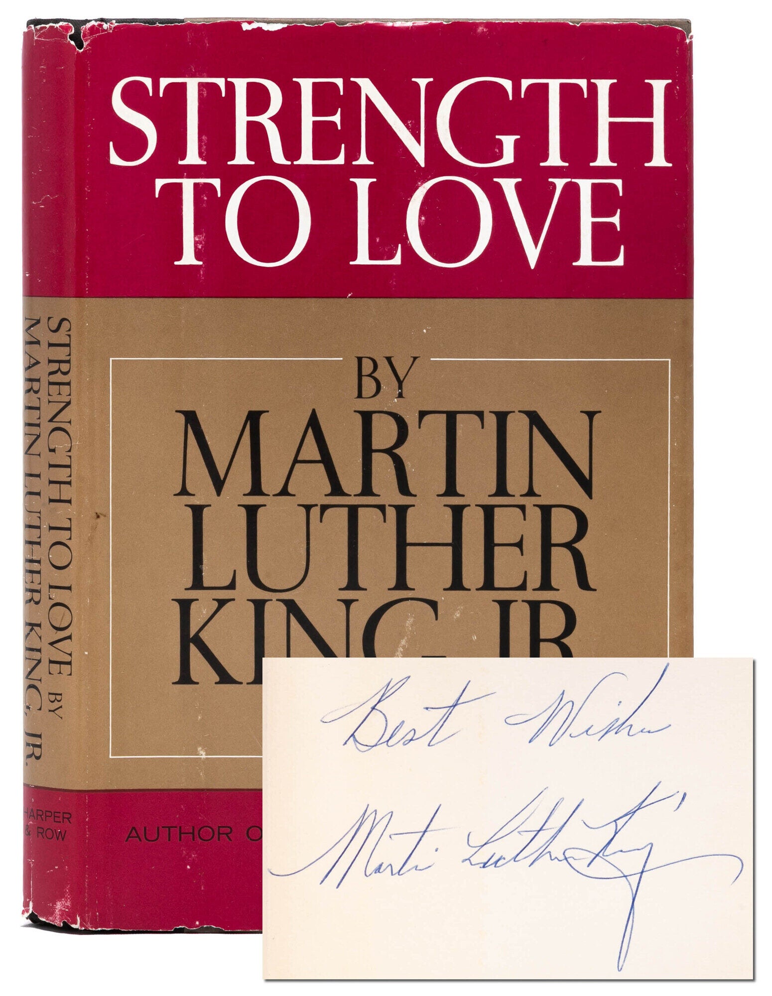 (Item #7964) Strength to Love (Inscribed first edition). Martin Luther King Jr.