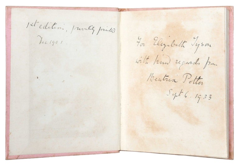 The Tailor of Gloucester (Presentation copy)