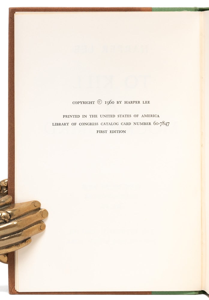 To Kill a Mockingbird (with signed letter)