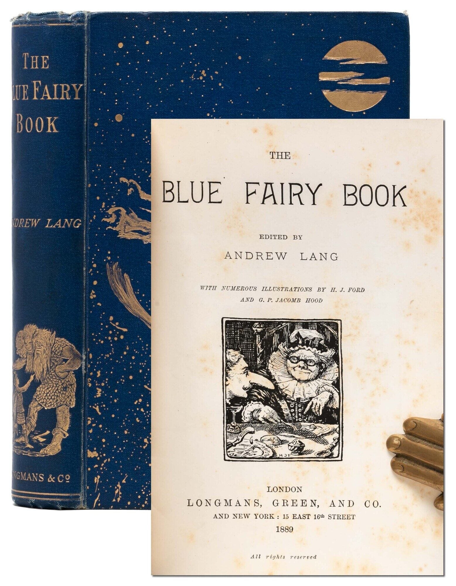 (Item #8024) The Blue Fairy Book. Andrew Lang.