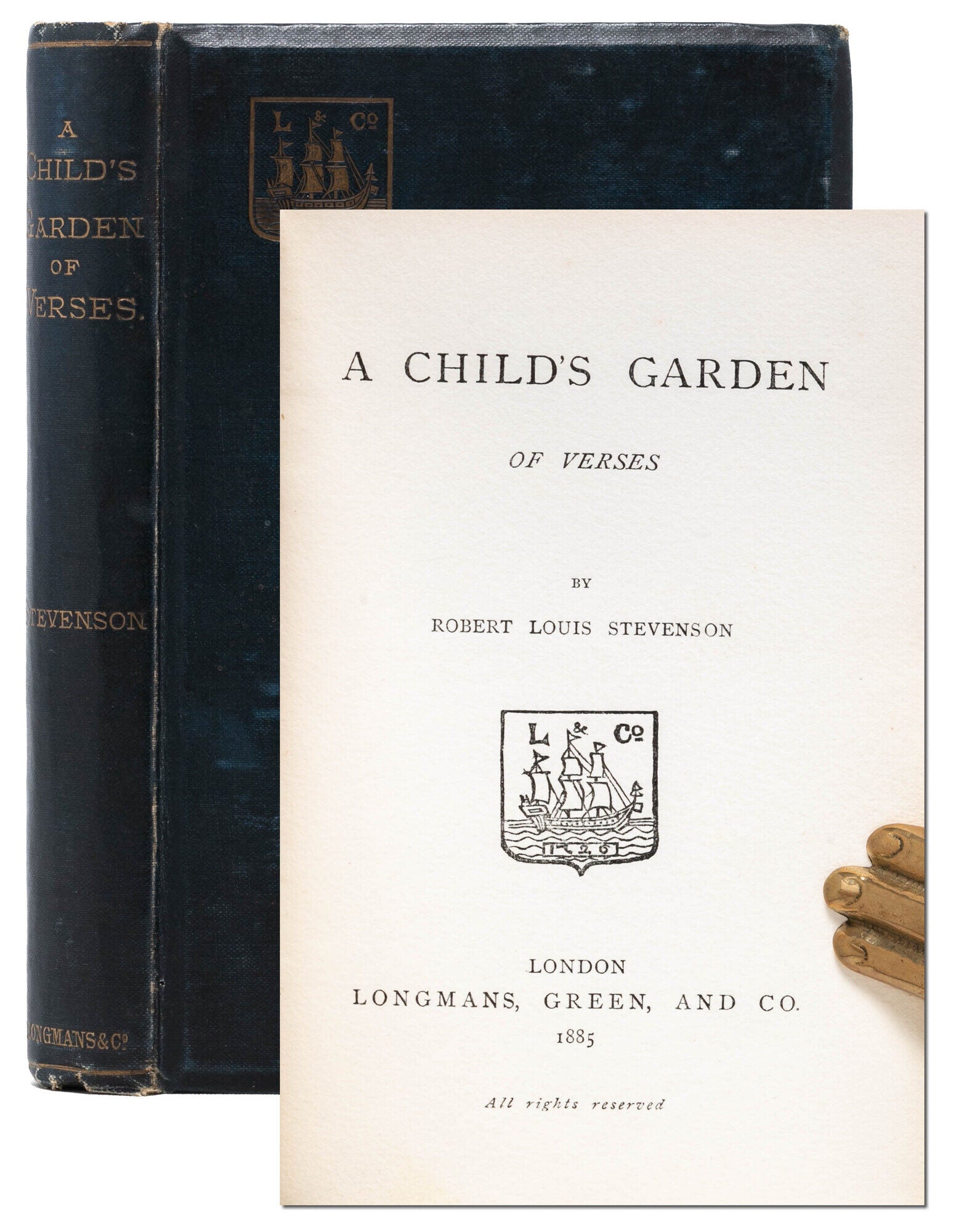 (Item #8039) A Child's Garden of Verses. Robert Louis Stevenson.