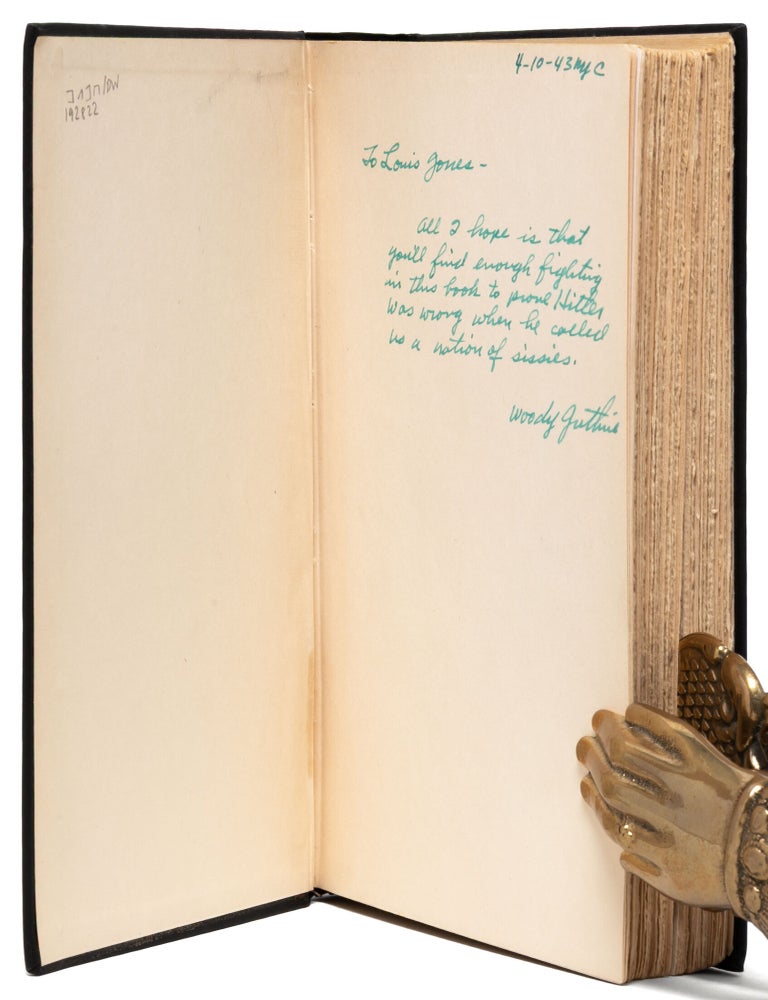 Bound for Glory (Inscribed first edition)