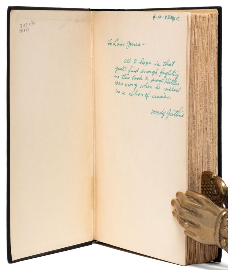 Bound for Glory (Inscribed first edition)