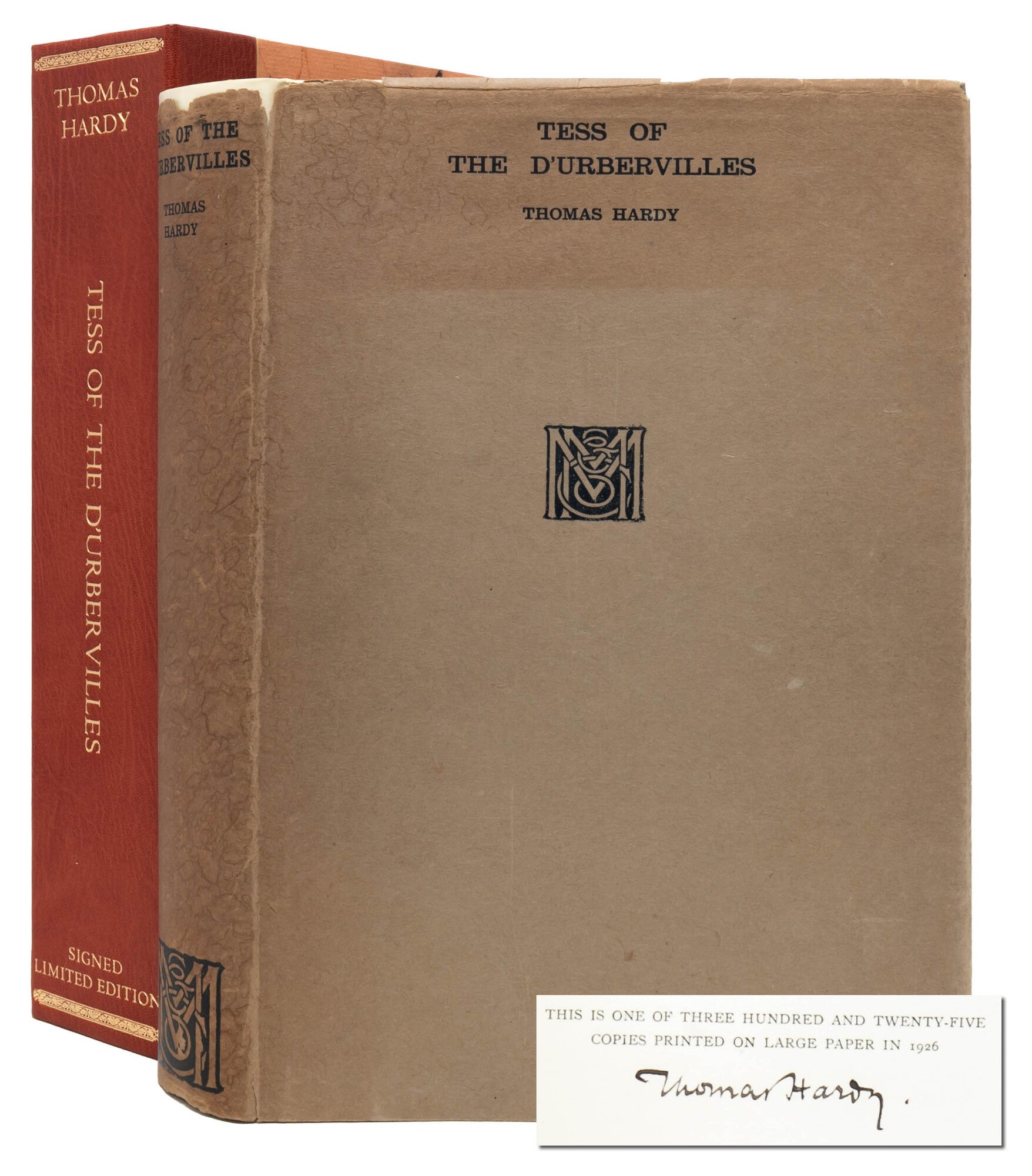 Tess of the d'Urbervilles Signed limited edition | Thomas Hardy