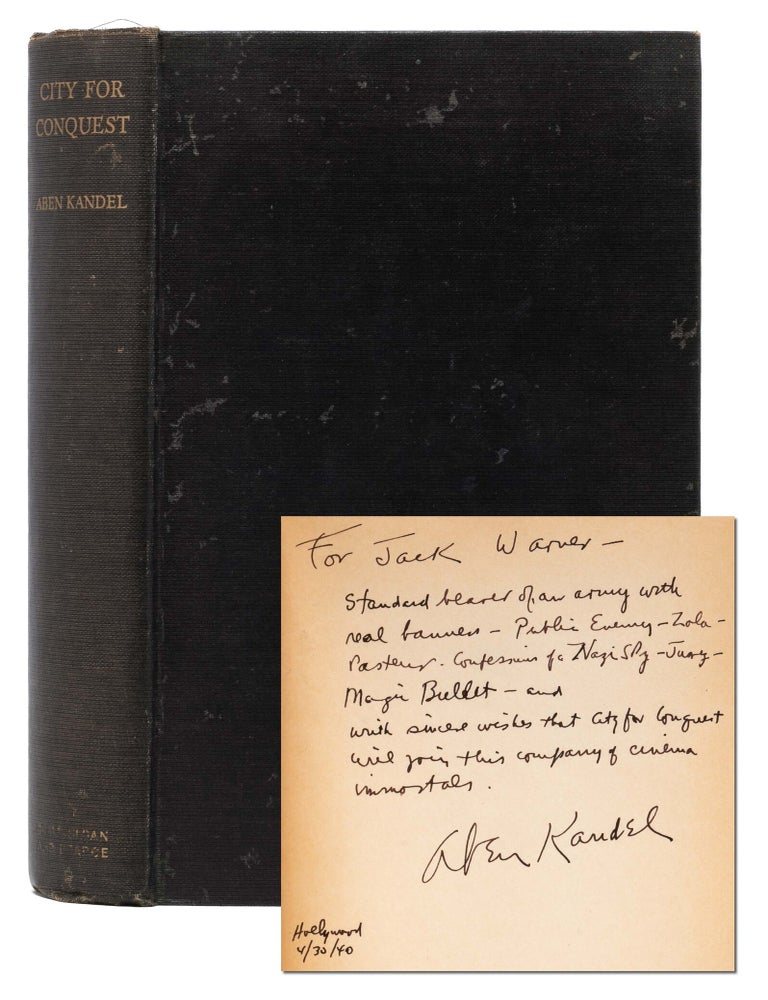 City for Conquest (Inscribed to Jack Warner