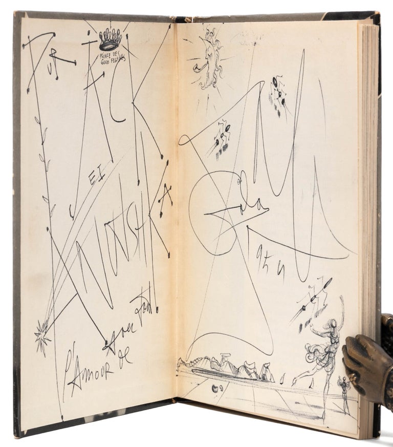 Dalí's Mustache (Inscribed first edition with artwork)