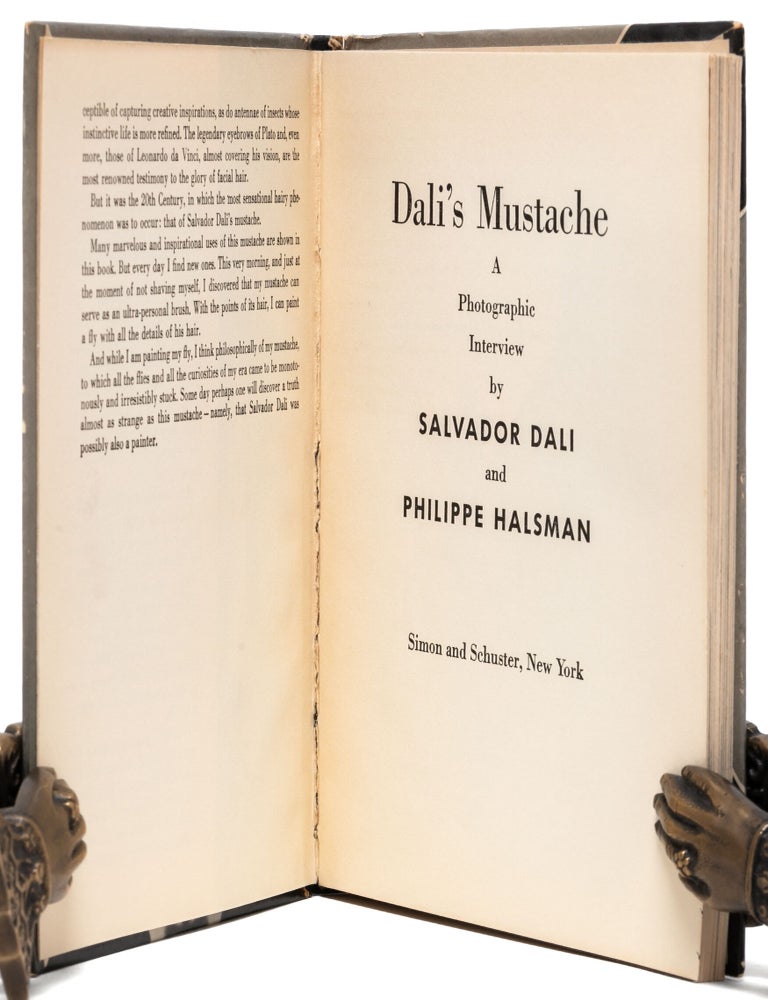 Dalí's Mustache (Inscribed first edition with artwork)