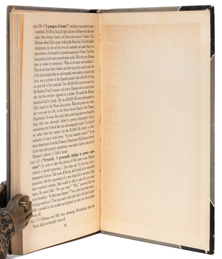 Dalí's Mustache (Inscribed first edition with artwork)