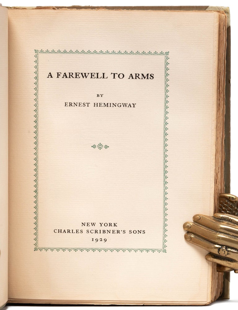 A Farewell to Arms (Signed limited edition)