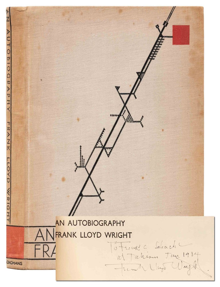 An Autobiography (Inscribed to an architecture student