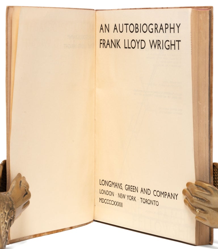An Autobiography (Inscribed to an architecture student)