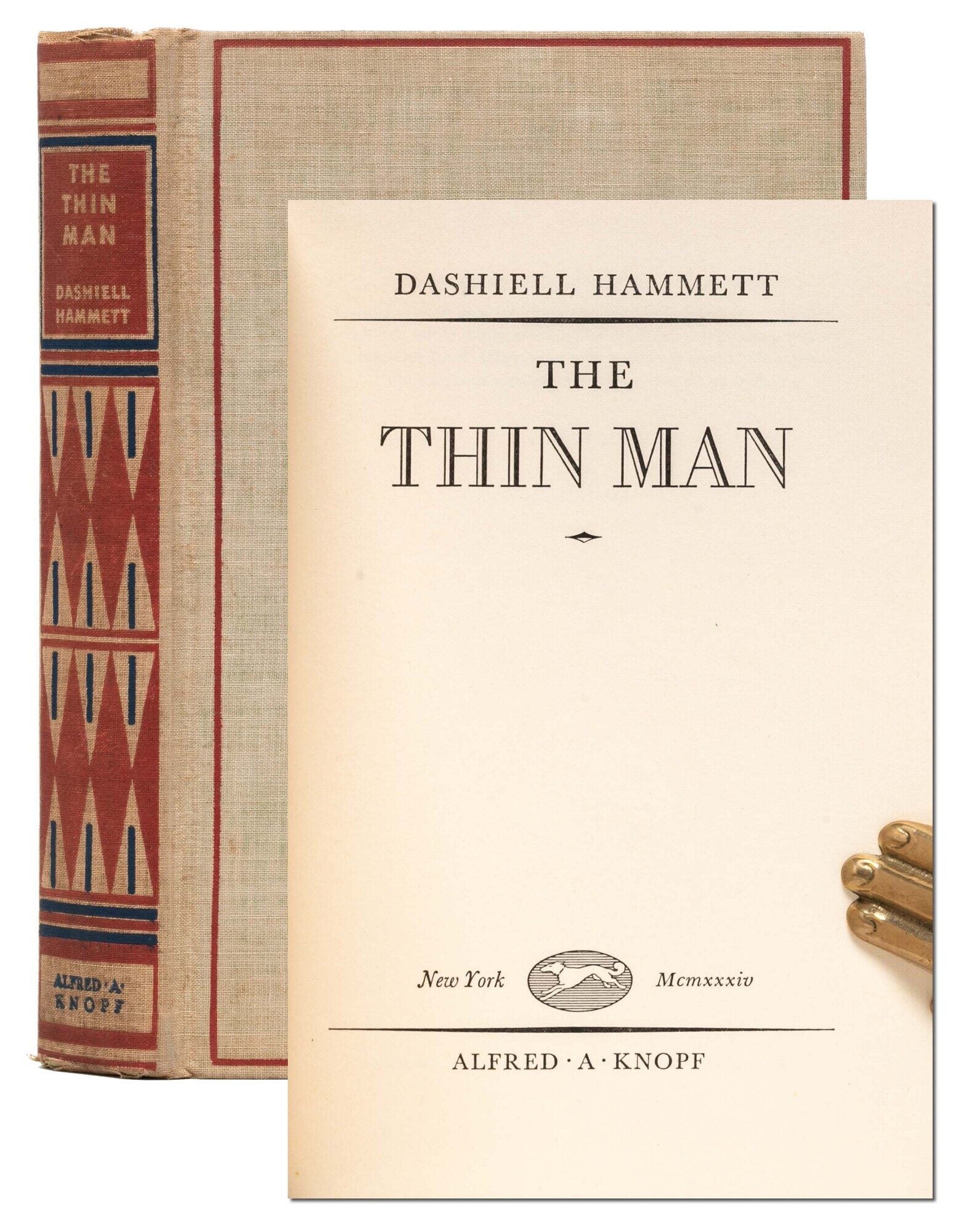 The Thin Man | Dashiell Hammett | First edition