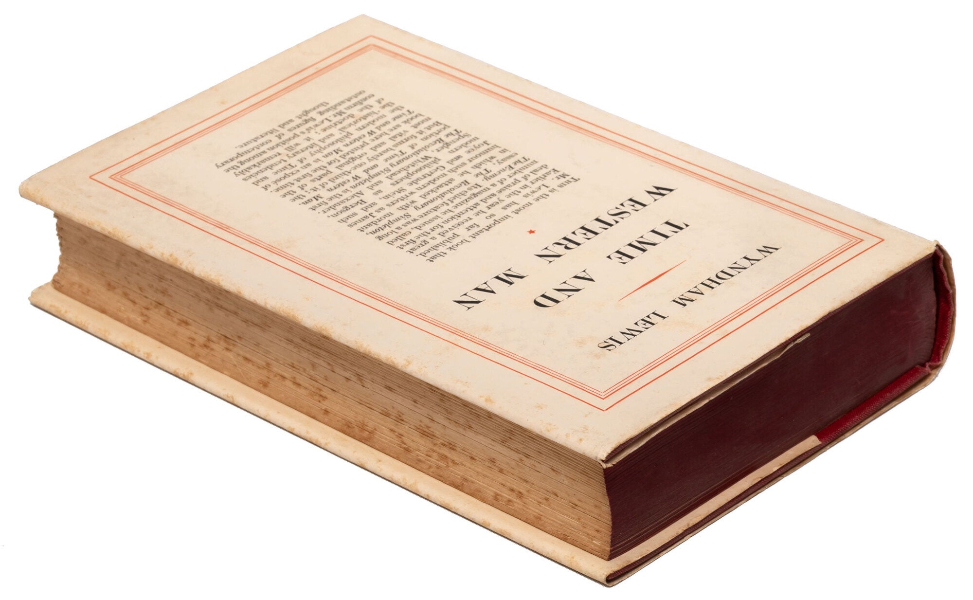 Time and Western Man | Wyndham Lewis | First edition