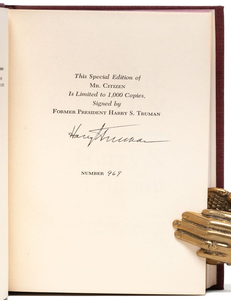 Mr. Citizen (Signed limited edition)