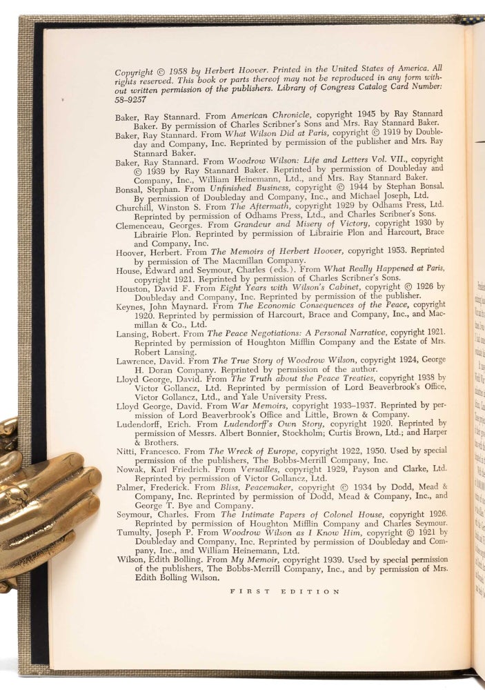 The Ordeal of Woodrow Wilson (Signed limited edition)