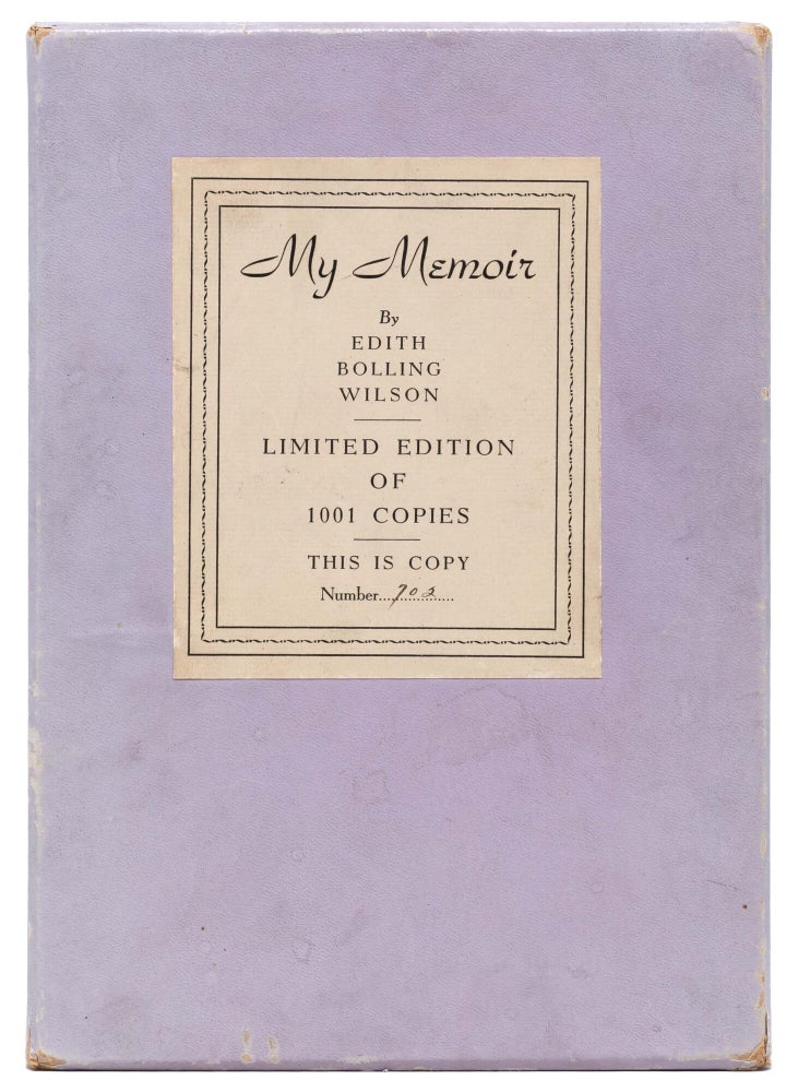 My Memoir (Signed limited edition)