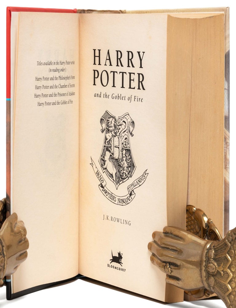 Harry Potter and the Goblet of Fire (Signed first edition)
