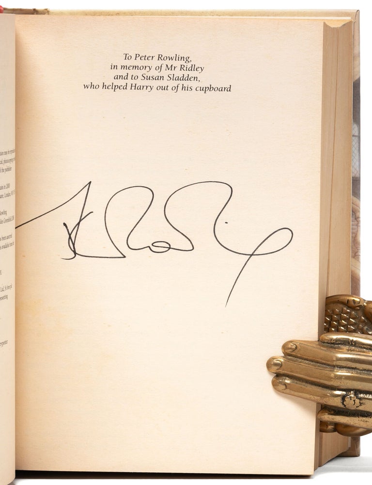 Harry Potter and the Goblet of Fire (Signed first edition)