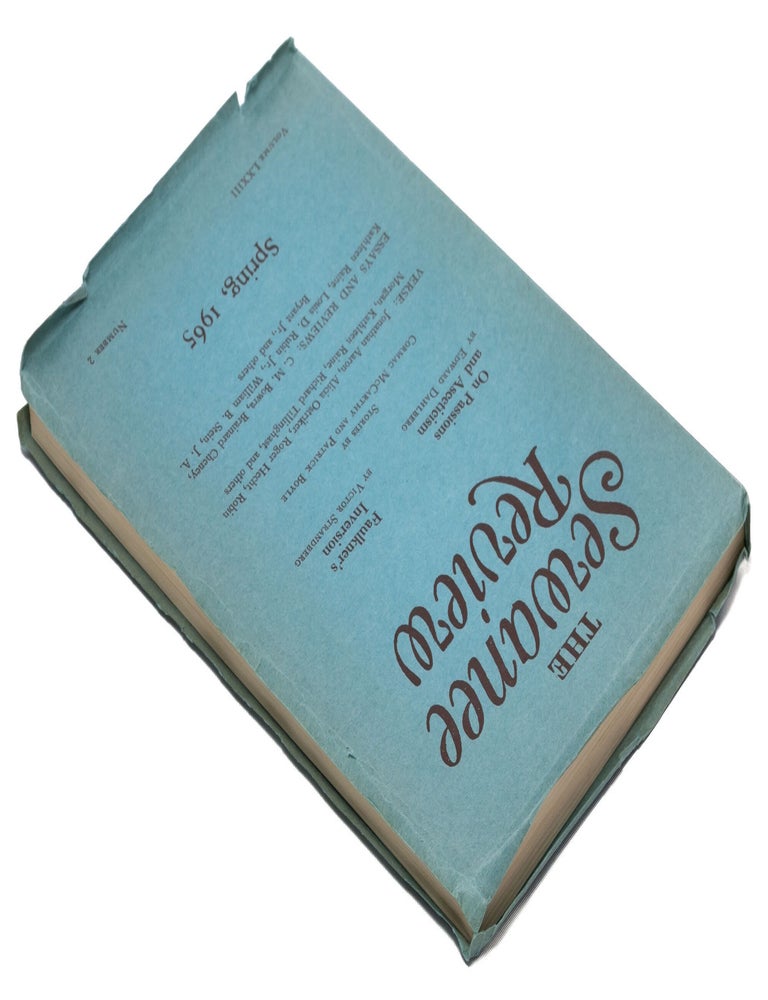 "The Dark Waters" [in] The Sewanee Review, Vol.73, No. 2