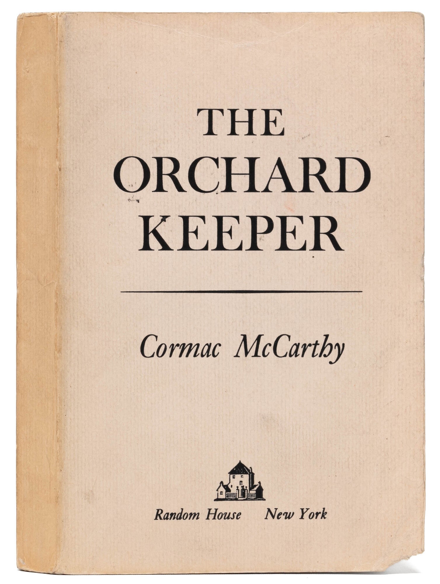 (Item #8158) The Orchard Keeper (Uncorrected proof). Cormac McCarthy.