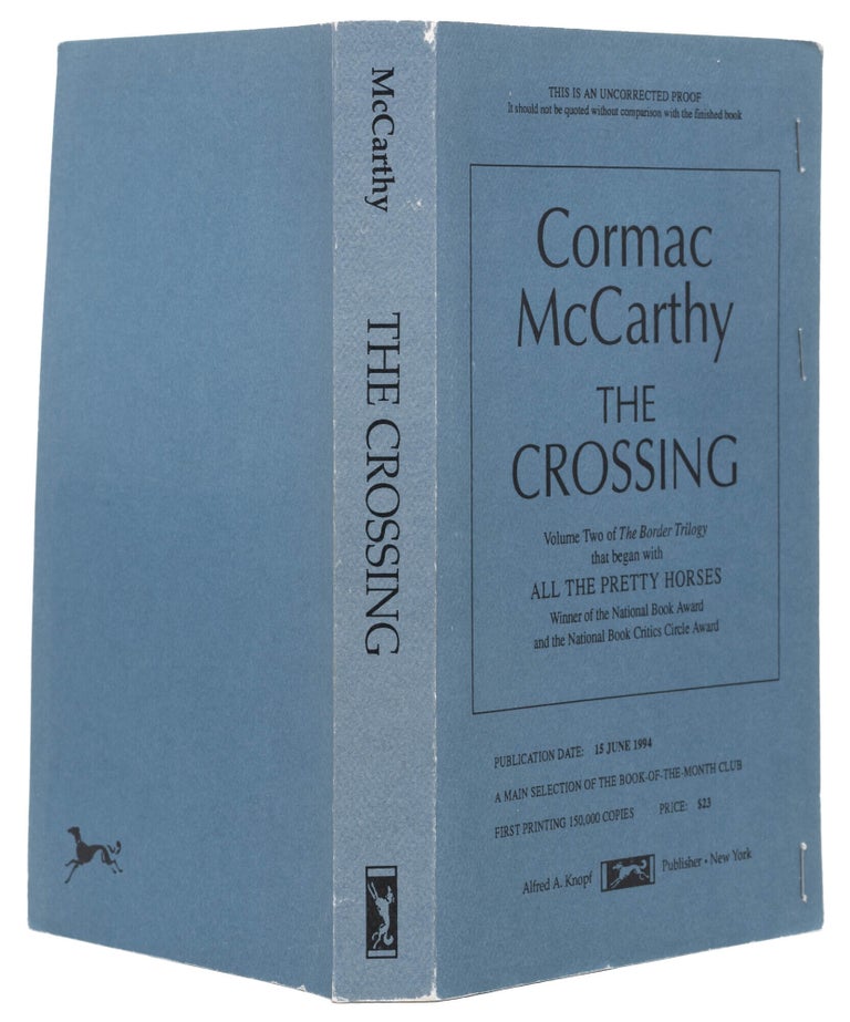 The Crossing (Uncorrected proof)
