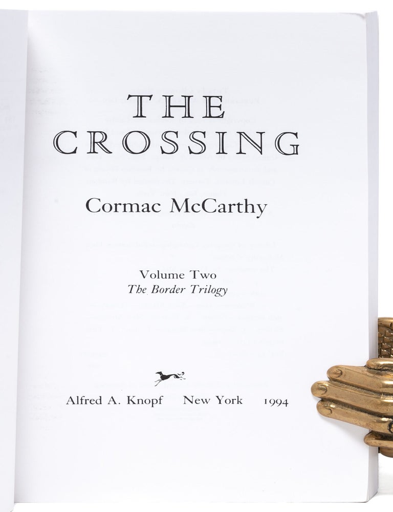 The Crossing (Uncorrected proof)