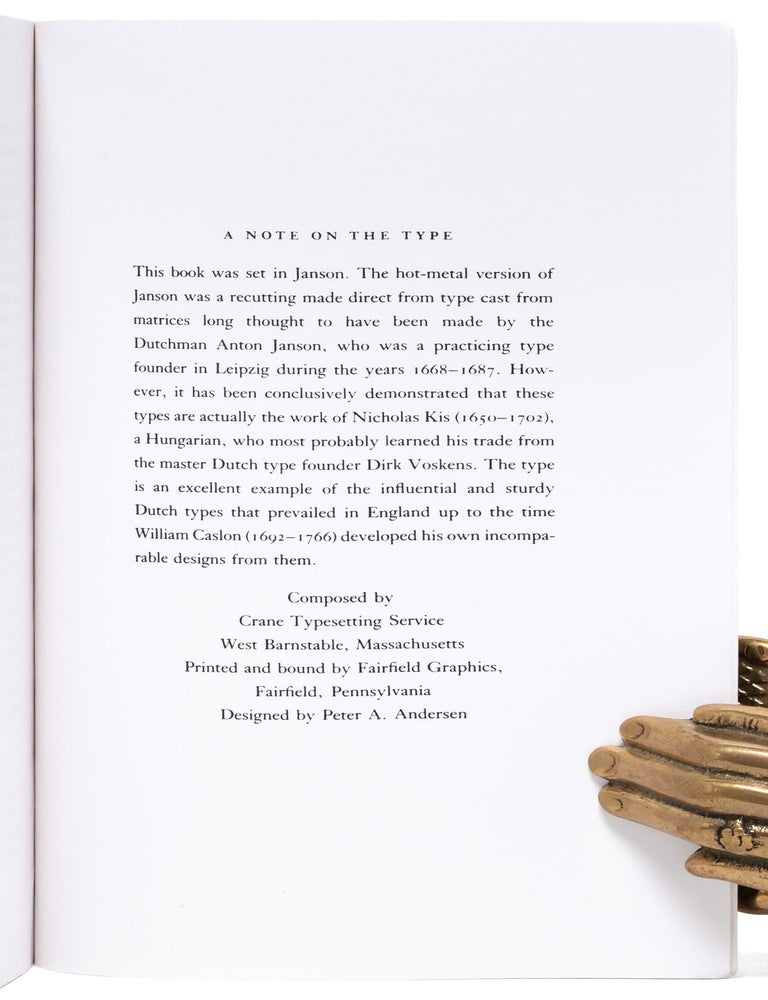 The Crossing (Uncorrected proof)