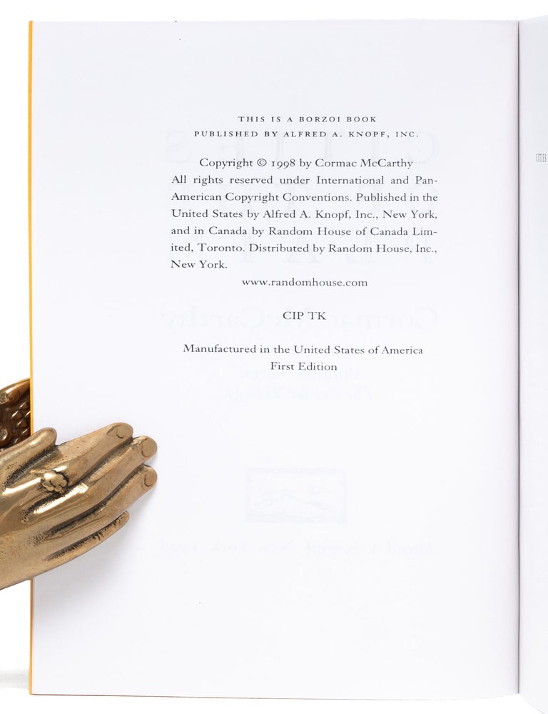 Cities of the Plain (Uncorrected proof)