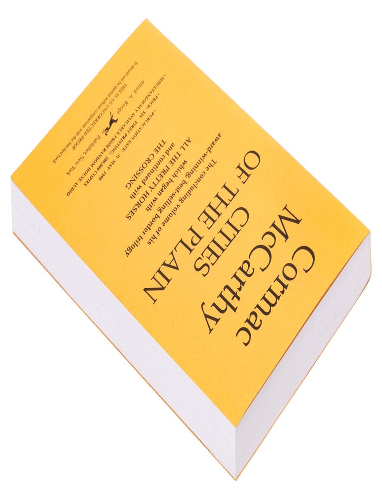 Cities of the Plain (Uncorrected proof)