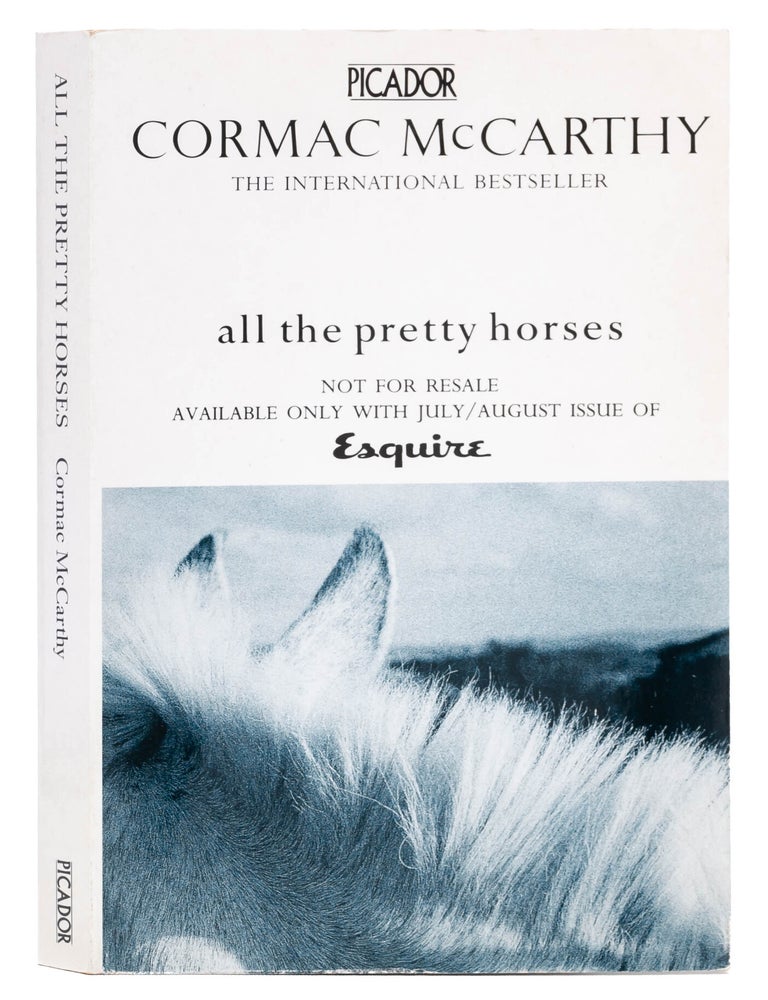 All the Pretty Horses (Esquire promotional paperback)