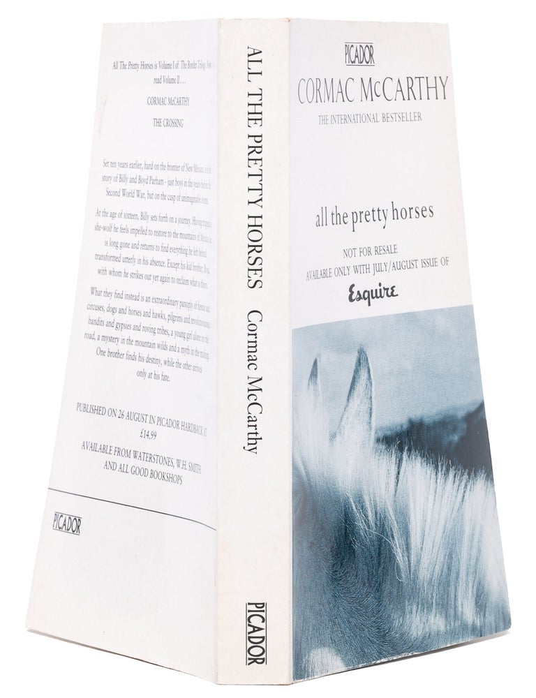 All the Pretty Horses (Esquire promotional paperback)