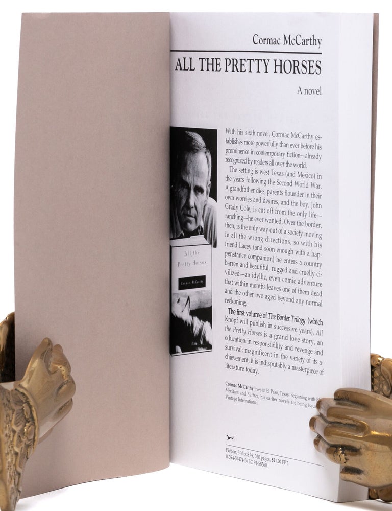 All the Pretty Horses (Uncorrected proof)