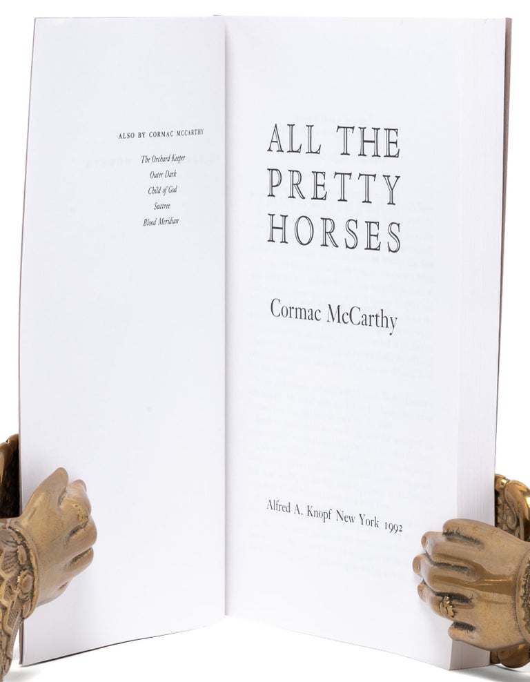 All the Pretty Horses (Uncorrected proof)